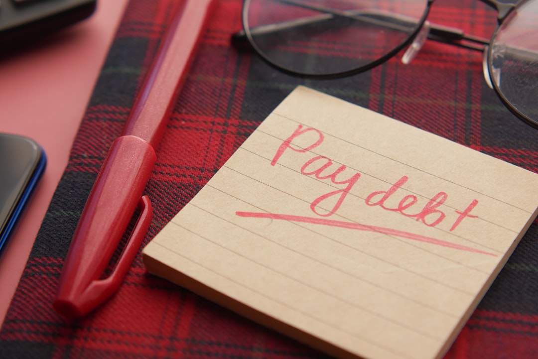 Pay debt in note